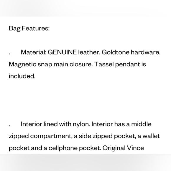 Vince Camuto Elva Almond Light Pink Satchel - Picture 14 of 14